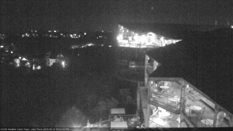 Lake Travis webcam, May 22, 2020 9:25 PM CT