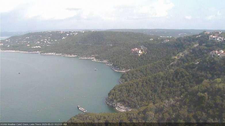 Lake Travis webcam, May 23, 2020 10:25 AM CT