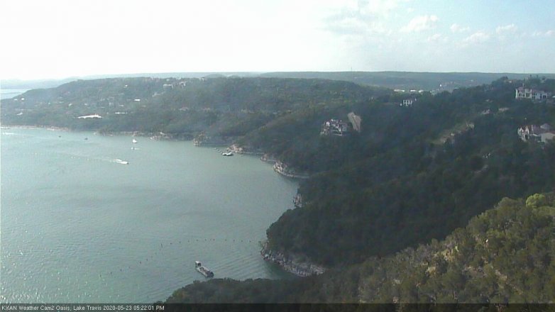 Lake Travis webcam, May 23, 2020 5:25 PM CT