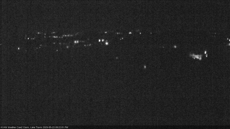 Lake Travis webcam, May 23, 2020 9:25 PM CT