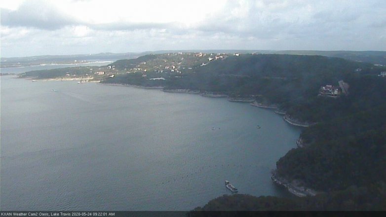 Lake Travis webcam, May 24, 2020 9:25 AM CT