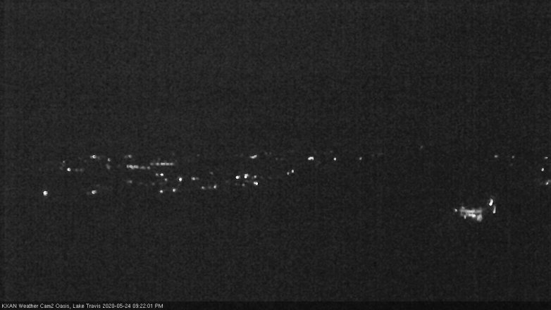 Lake Travis webcam, May 24, 2020 9:25 PM CT