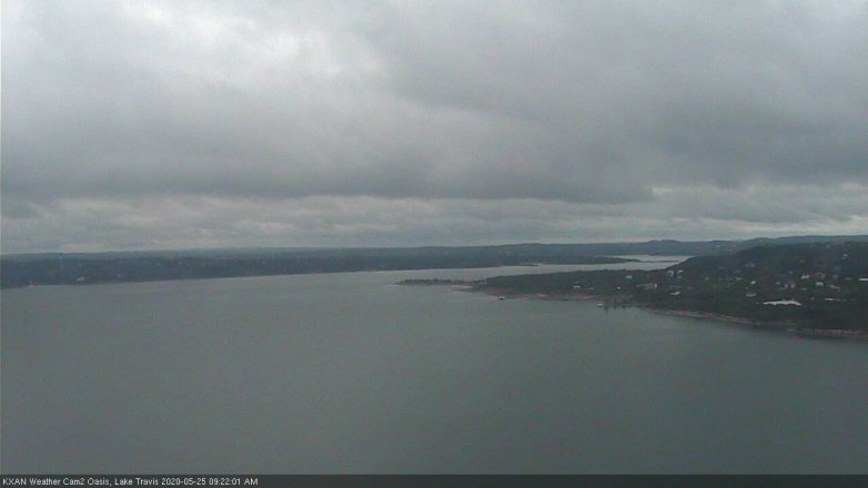 Lake Travis webcam, May 25, 2020 9:25 AM CT