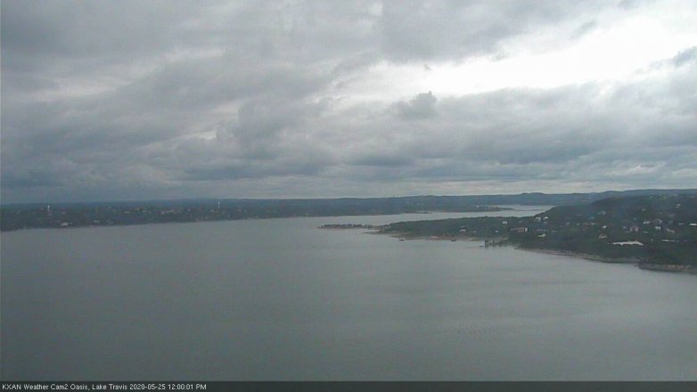 Lake Travis webcam, May 25, 2020 12:00 PM CT