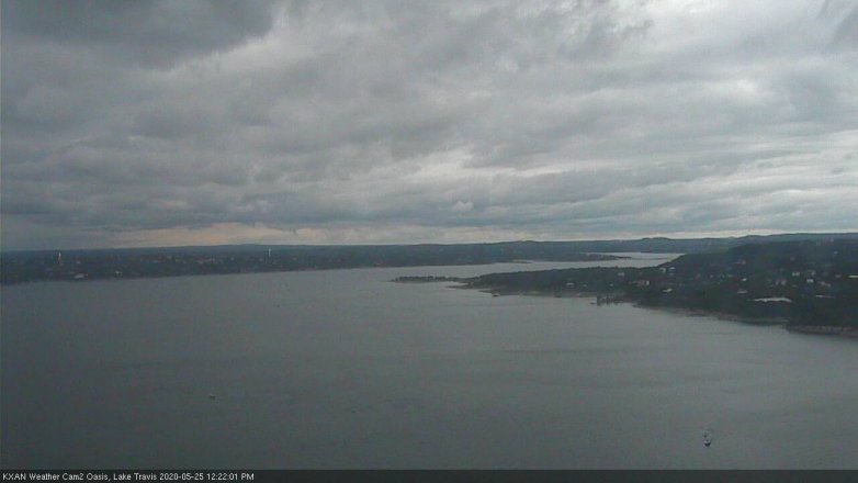 Lake Travis webcam, May 25, 2020 12:25 PM CT