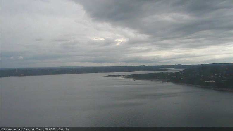 Lake Travis webcam, May 25, 2020 1:00 PM CT