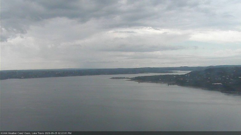 Lake Travis webcam, May 25, 2020 2:25 PM CT
