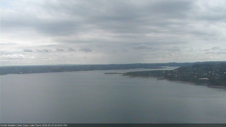 Lake Travis webcam, May 25, 2020 2:45 PM CT