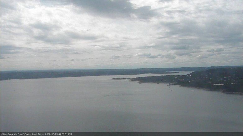 Lake Travis webcam, May 25, 2020 4:25 PM CT