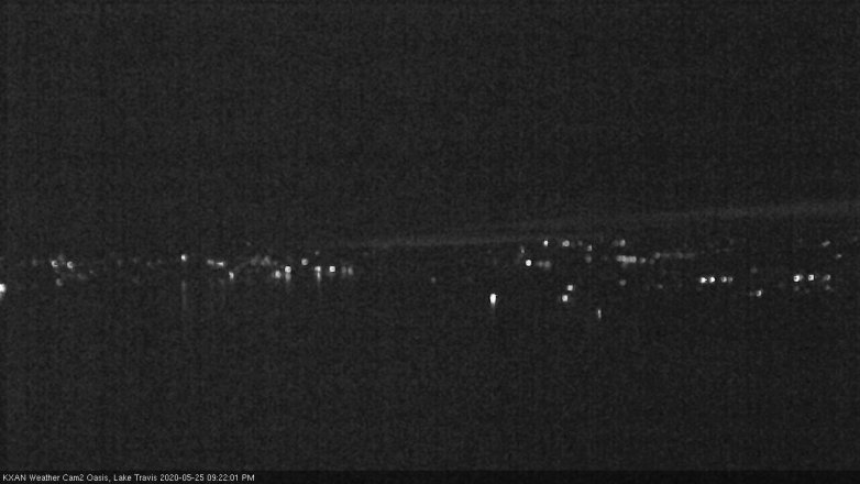 Lake Travis webcam, May 25, 2020 9:25 PM CT
