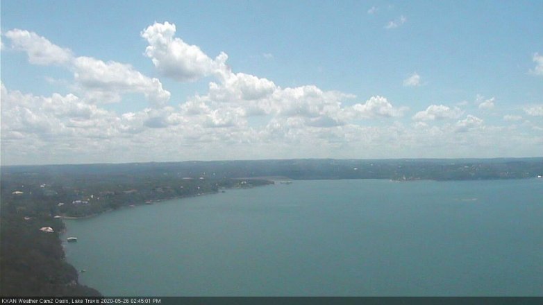 Lake Travis webcam, May 26, 2020 2:45 PM CT