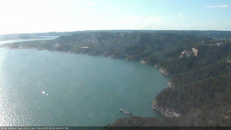 Lake Travis webcam, May 26, 2020 6:00 PM CT