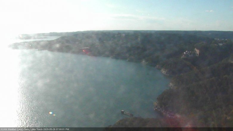Lake Travis webcam, May 26, 2020 7:00 PM CT