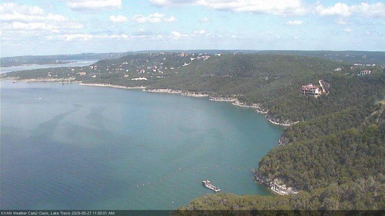 Lake Travis webcam, May 27, 2020 11:00 AM CT