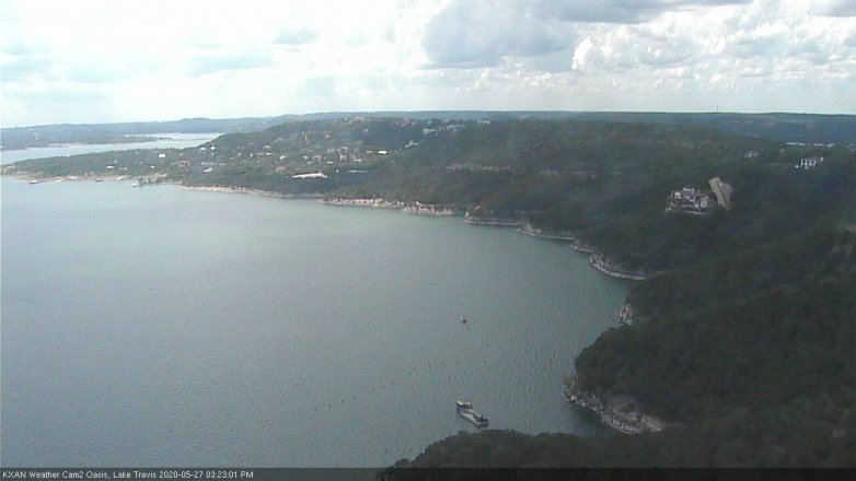Lake Travis webcam, May 27, 2020 3:25 PM CT