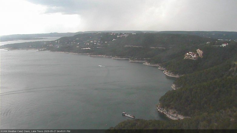 Lake Travis webcam, May 27, 2020 4:45 PM CT