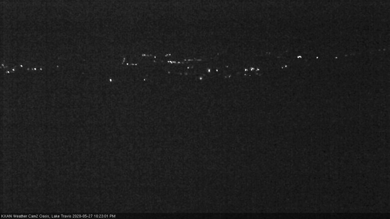Lake Travis webcam, May 27, 2020 10:25 PM CT