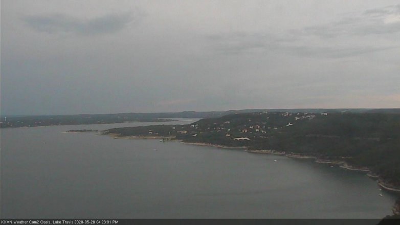 Lake Travis webcam, May 28, 2020 4:25 PM CT