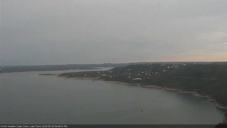 Lake Travis webcam, May 28, 2020 4:45 PM CT