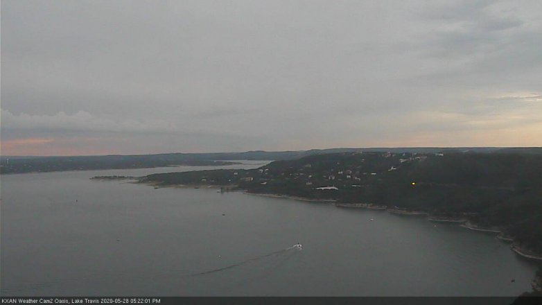 Lake Travis webcam, May 28, 2020 5:25 PM CT