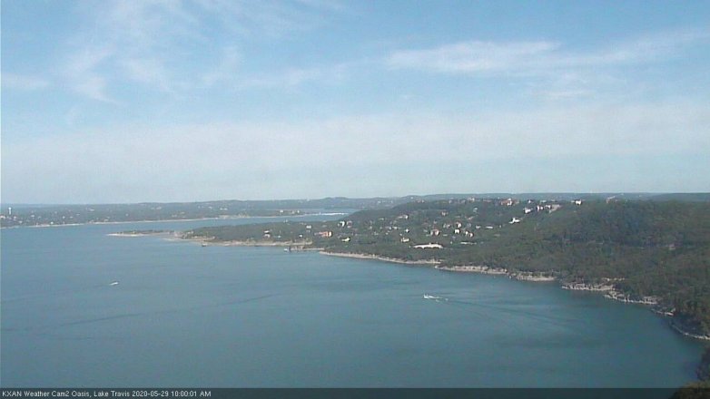 Lake Travis webcam, May 29, 2020 10:00 AM CT