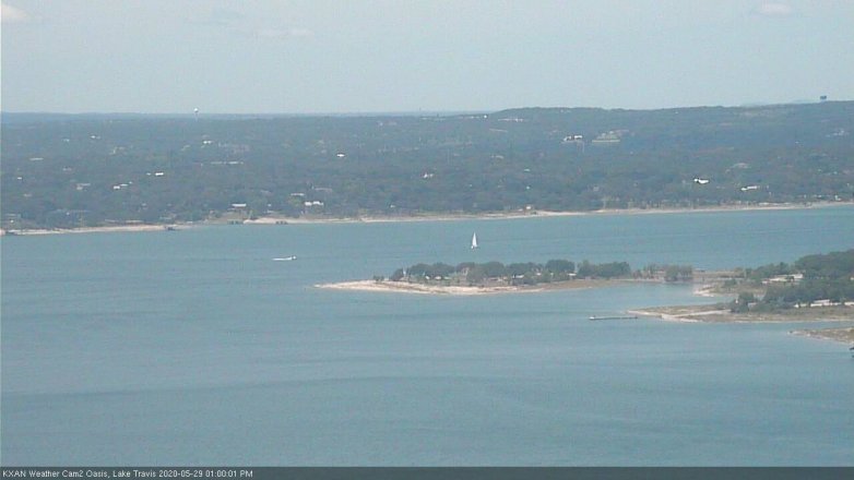 Lake Travis webcam, May 29, 2020 1:00 PM CT