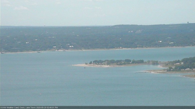 Lake Travis webcam, May 29, 2020 2:45 PM CT
