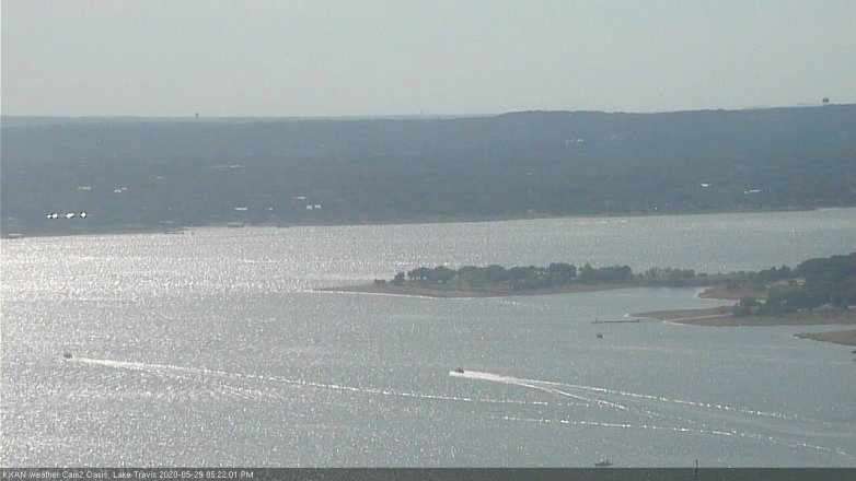 Lake Travis webcam, May 29, 2020 5:25 PM CT