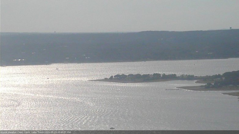 Lake Travis webcam, May 29, 2020 5:45 PM CT
