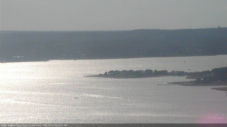 Lake Travis webcam, May 29, 2020 6:00 PM CT