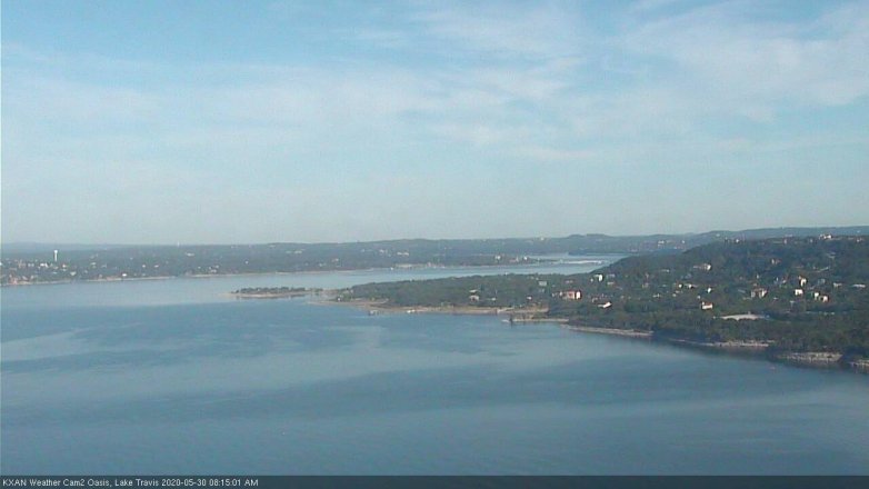Lake Travis webcam, May 31, 2020 1:00 PM CT