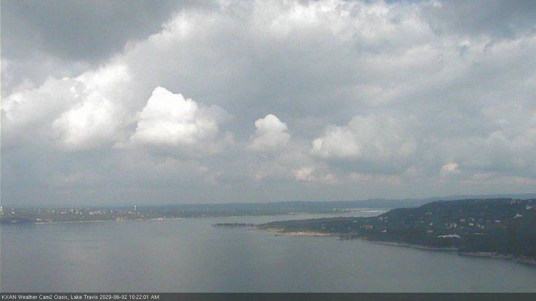 Lake Travis webcam, June 2, 2020 10:25 AM CT