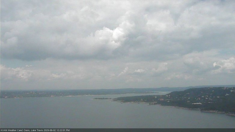 Lake Travis webcam, June 2, 2020 12:25 PM CT