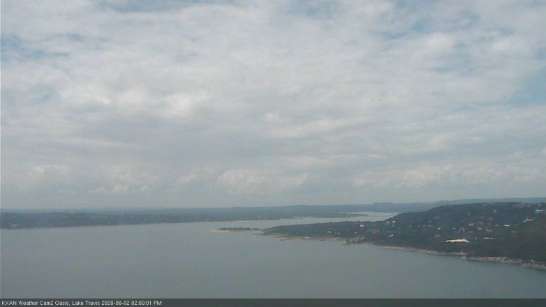 Lake Travis webcam, June 2, 2020 2:00 PM CT