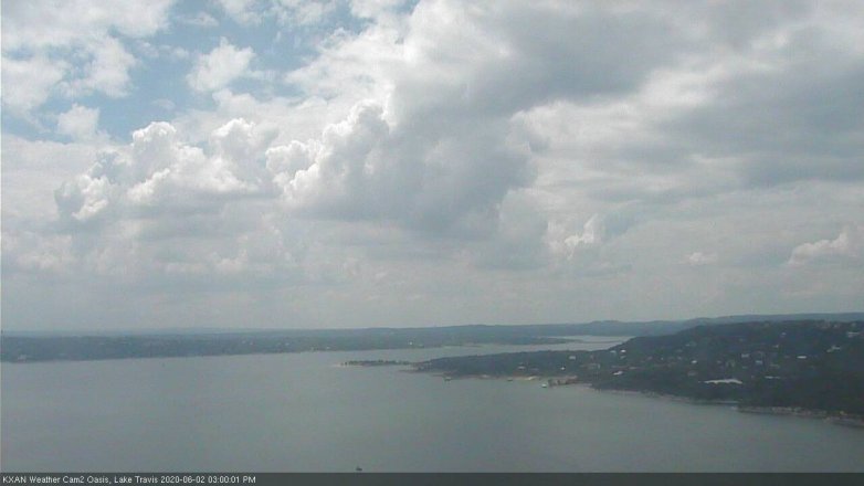 Lake Travis webcam, June 2, 2020 3:00 PM CT