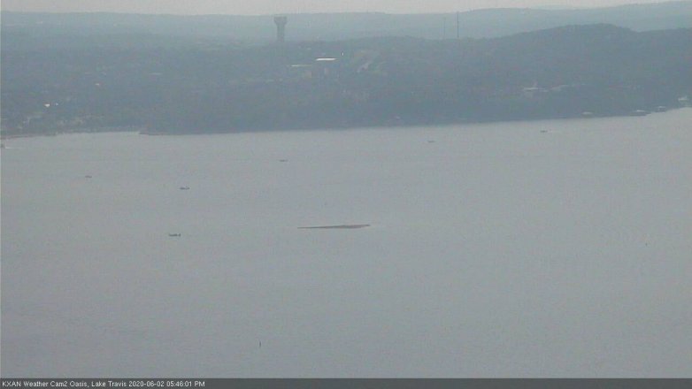 Lake Travis webcam, June 2, 2020 5:45 PM CT