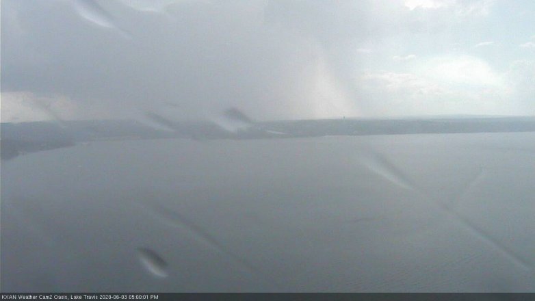 Lake Travis webcam, June 3, 2020 5:00 PM CT
