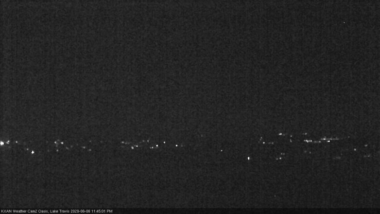 Lake Travis webcam, June 6, 2020 11:45 PM CT