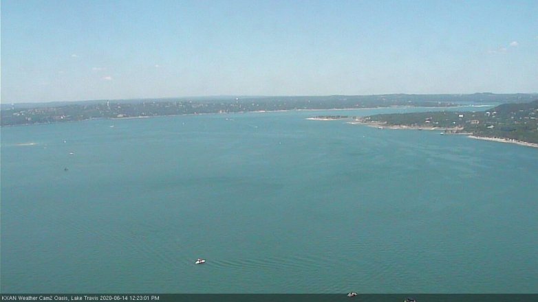 Lake Travis webcam, June 14, 2020 12:25 PM CT
