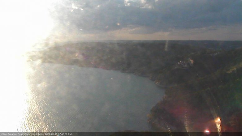 Lake Travis webcam, June 15, 2020 7:45 PM CT