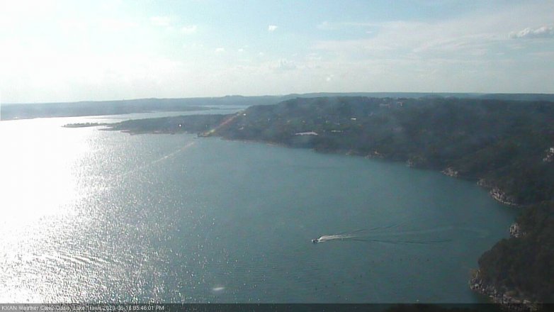Lake Travis webcam, June 16, 2020 5:45 PM CT