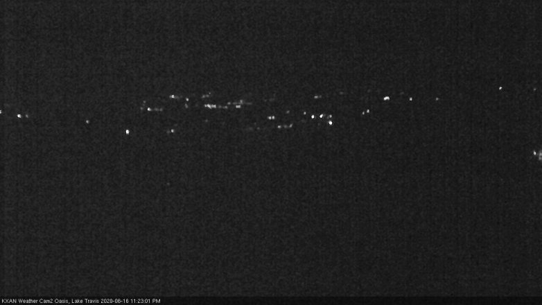 Lake Travis webcam, June 16, 2020 11:25 PM CT