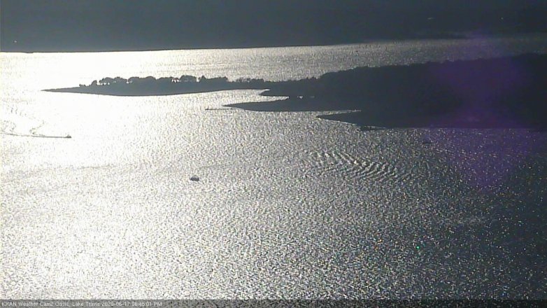 Lake Travis webcam, June 17, 2020 6:45 PM CT
