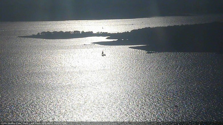Lake Travis webcam, June 17, 2020 7:25 PM CT