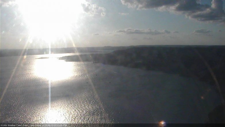 Lake Travis webcam, June 19, 2020 7:25 PM CT