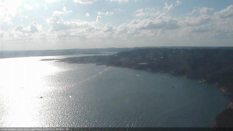 Lake Travis webcam, June 20, 2020 6:00 PM CT