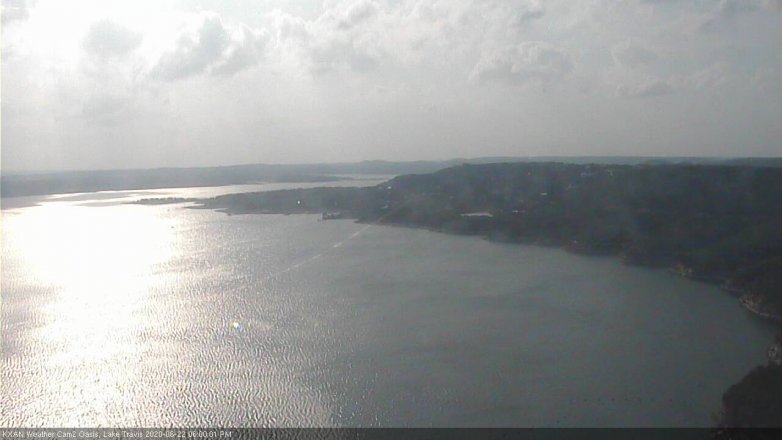 Lake Travis webcam, June 22, 2020 6:00 PM CT