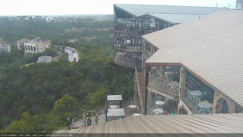 Lake Travis webcam, June 23, 2020 9:00 AM CT