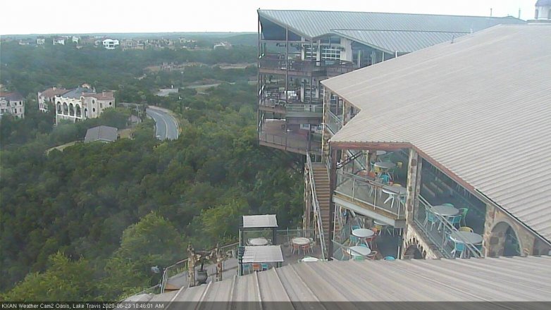 Lake Travis webcam, June 23, 2020 10:45 AM CT