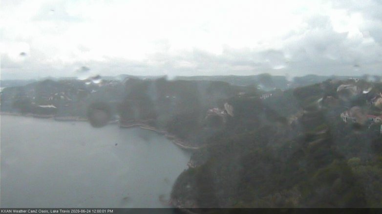 Lake Travis webcam, June 24, 2020 12:00 PM CT